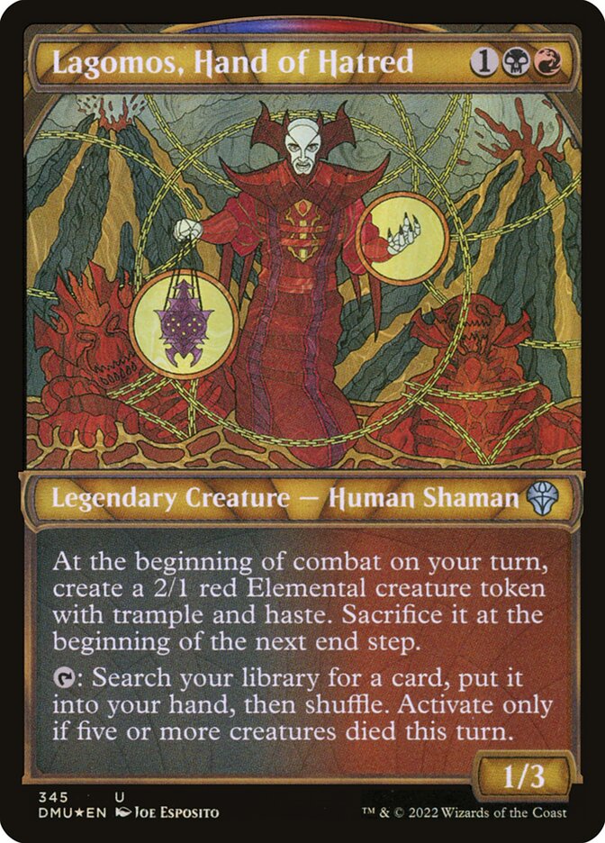 Lagomos, Hand of Hatred dmu 345
