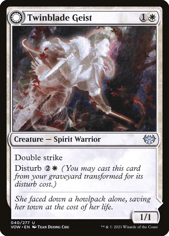 Twinblade Geist // Twinblade Invocation vow 40