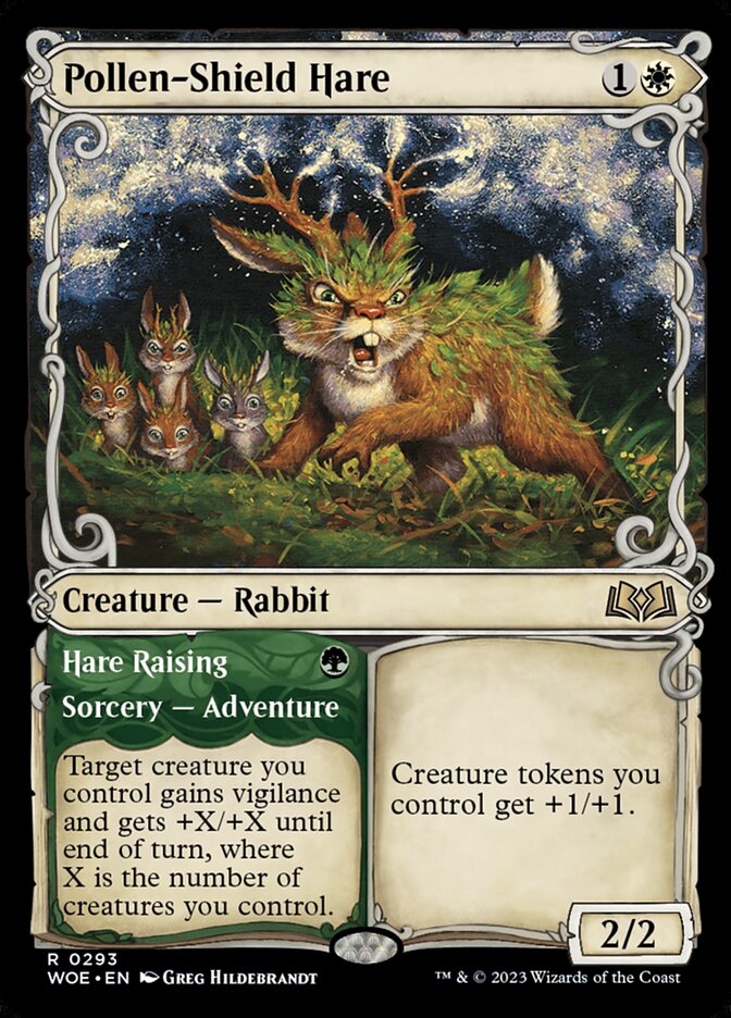 Pollen-Shield Hare // Hare Raising woe 293