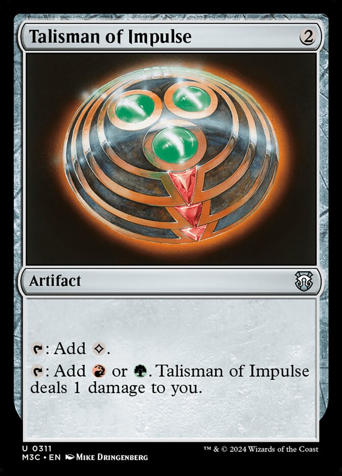 Talisman of Impulse m3c 311