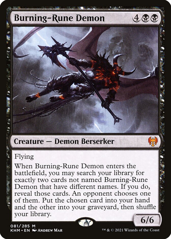 Burning-Rune Demon khm 81