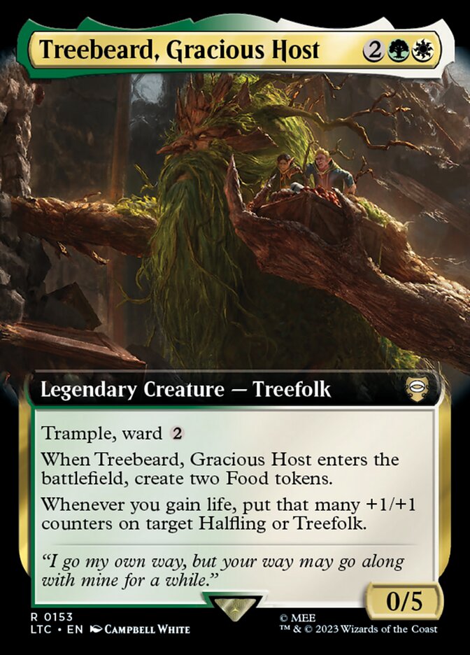 Treebeard, Gracious Host ltc 153