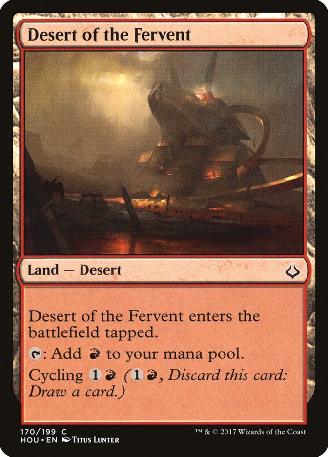Desert of the Fervent hou 170