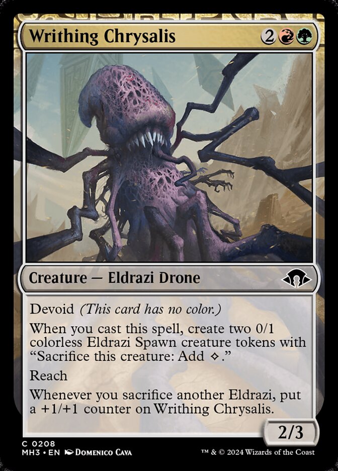 Writhing Chrysalis mh3 208