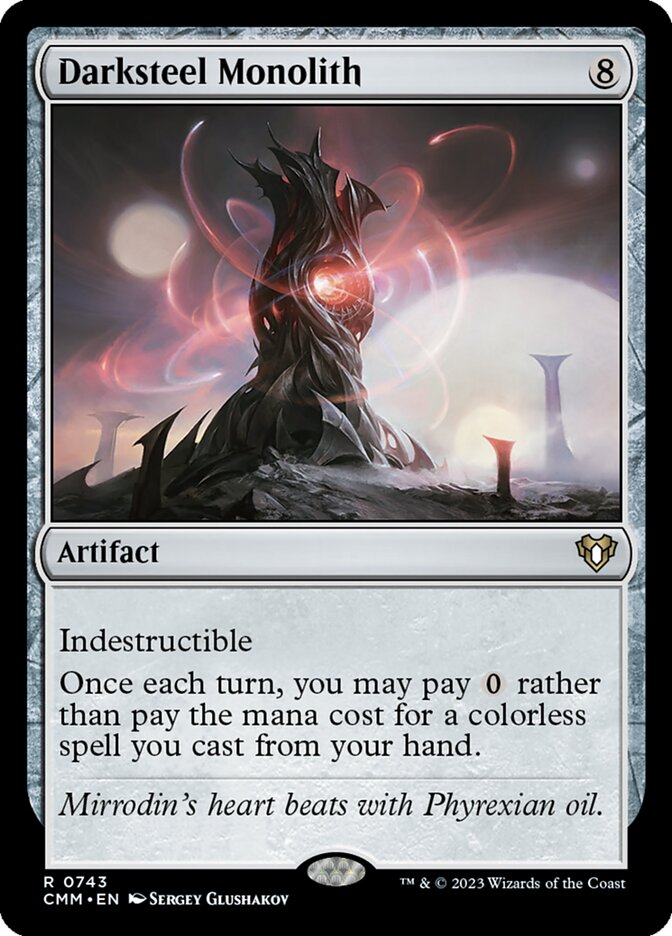 Darksteel Monolith cmm 743