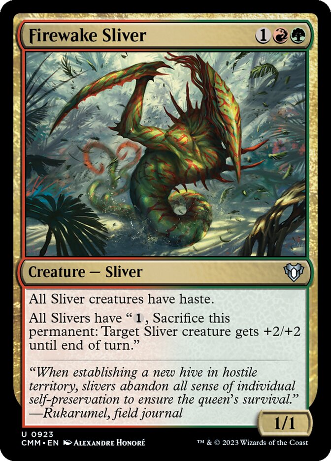 Firewake Sliver cmm 923