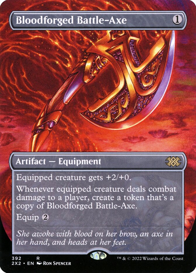 Bloodforged Battle-Axe 2x2 392