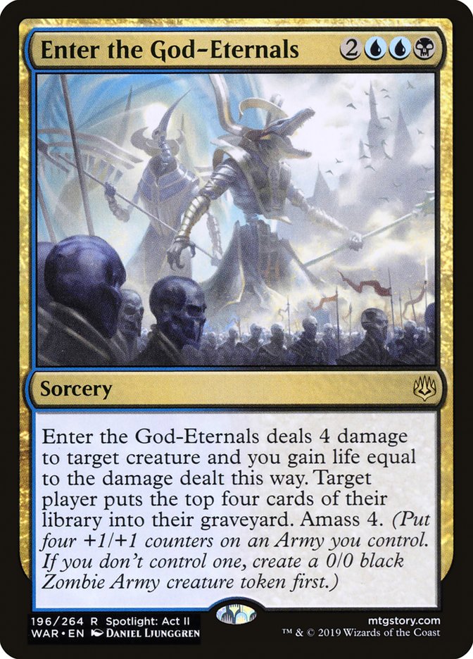 Enter the God-Eternals war 196