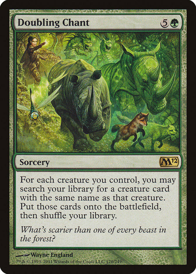 Doubling Chant m12 170