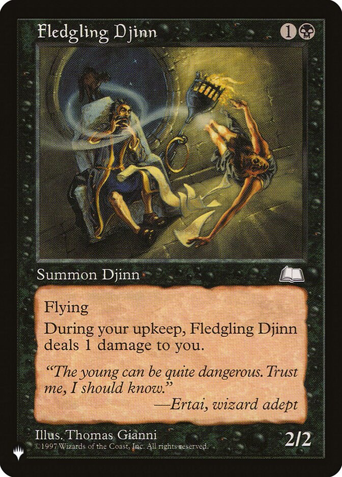Fledgling Djinn plst WTH-69