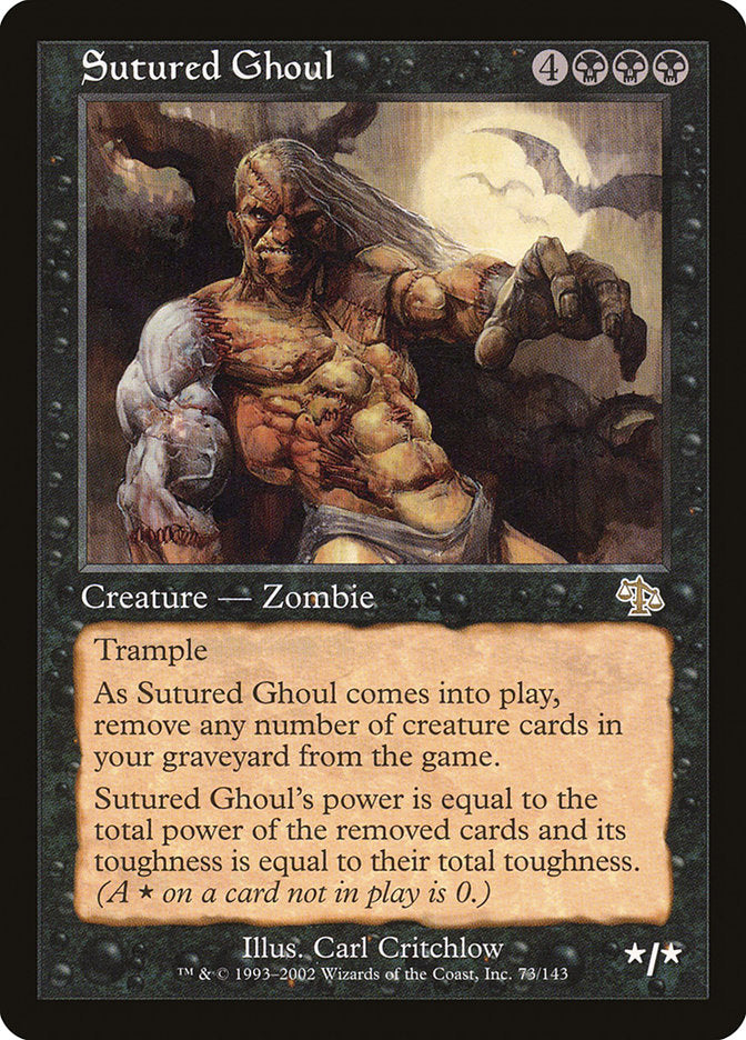 Sutured Ghoul jud 73