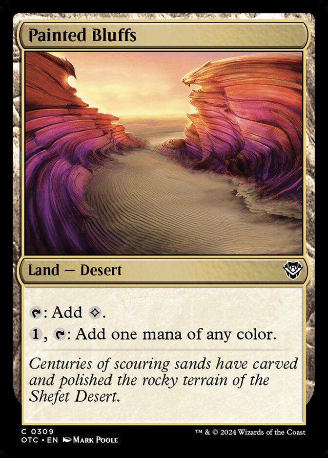 Painted Bluffs otc 309