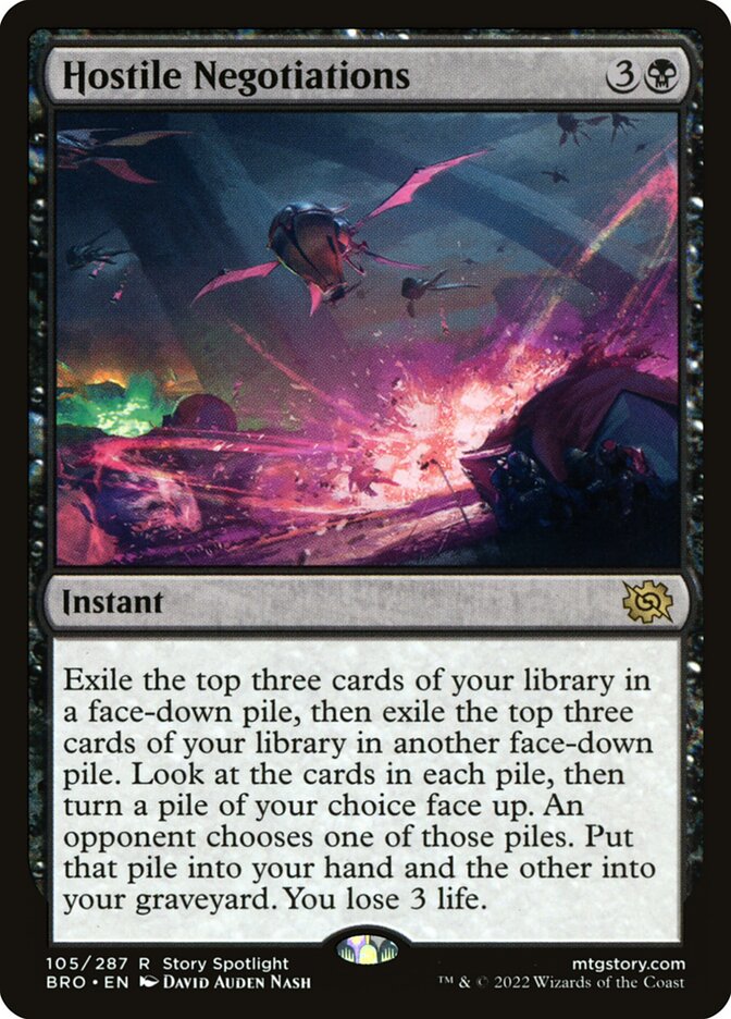 Hostile Negotiations bro 105