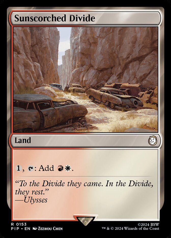 Sunscorched Divide pip 153