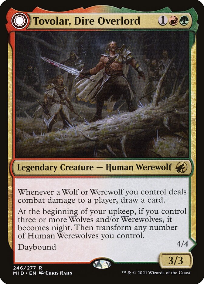 Tovolar, Dire Overlord // Tovolar, the Midnight Scourge mid 246
