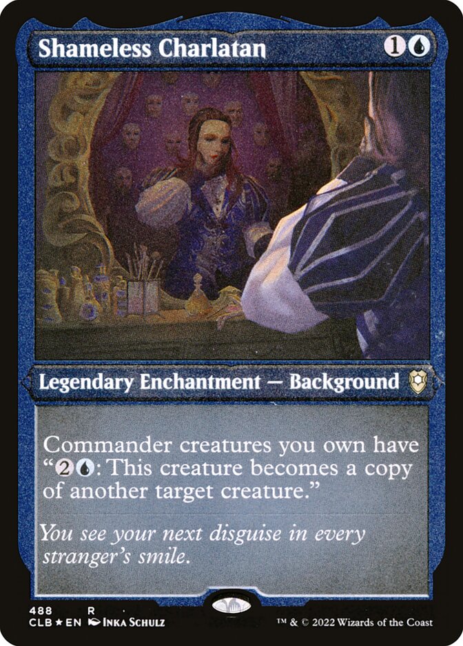 Shameless Charlatan clb 488