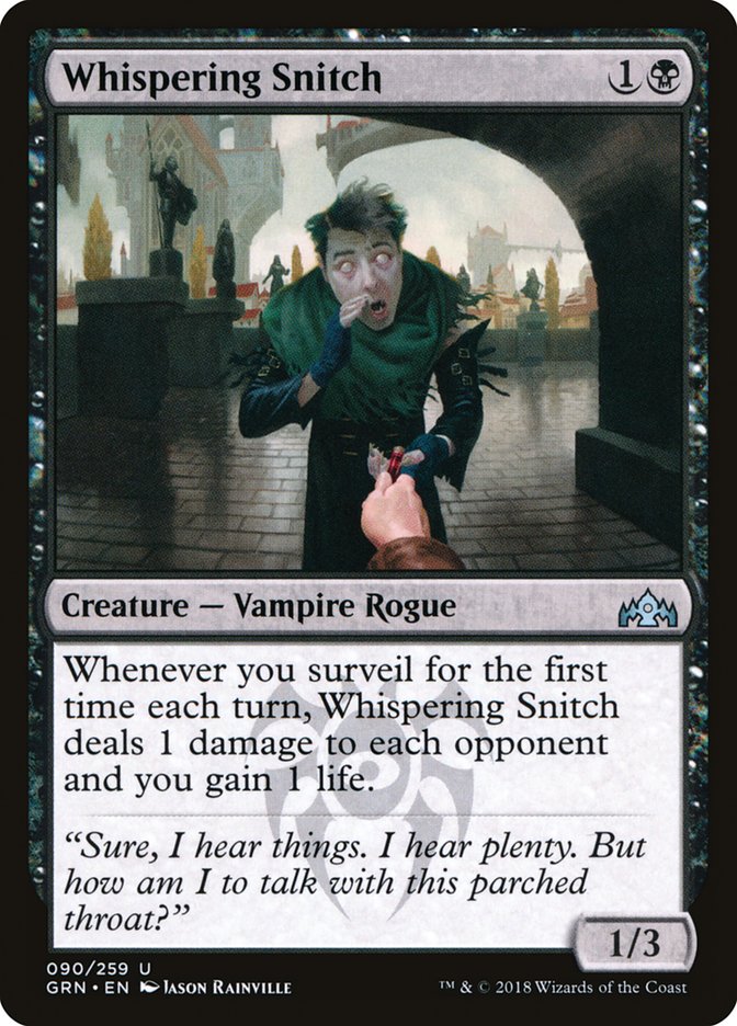 Whispering Snitch grn 90