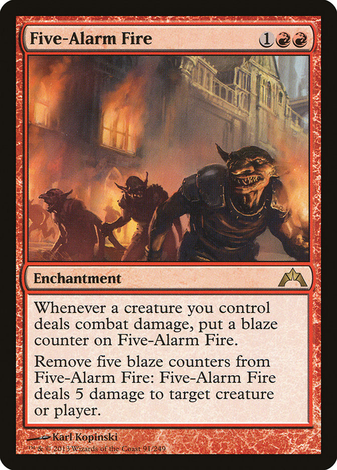 Five-Alarm Fire gtc 91