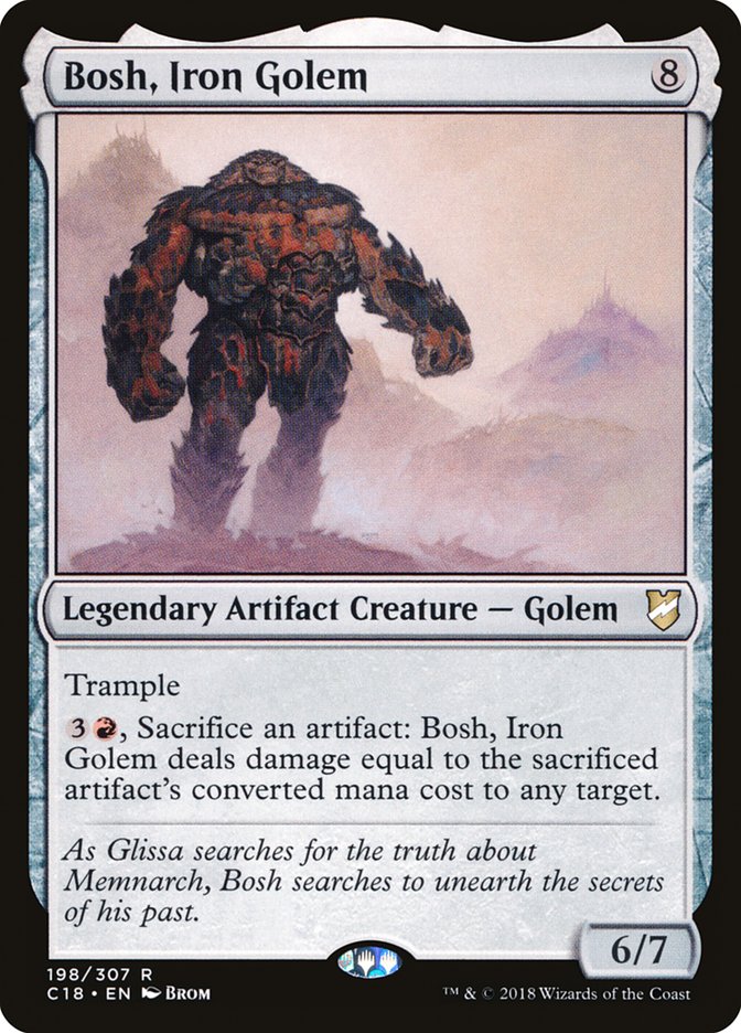 Bosh, Iron Golem c18 198