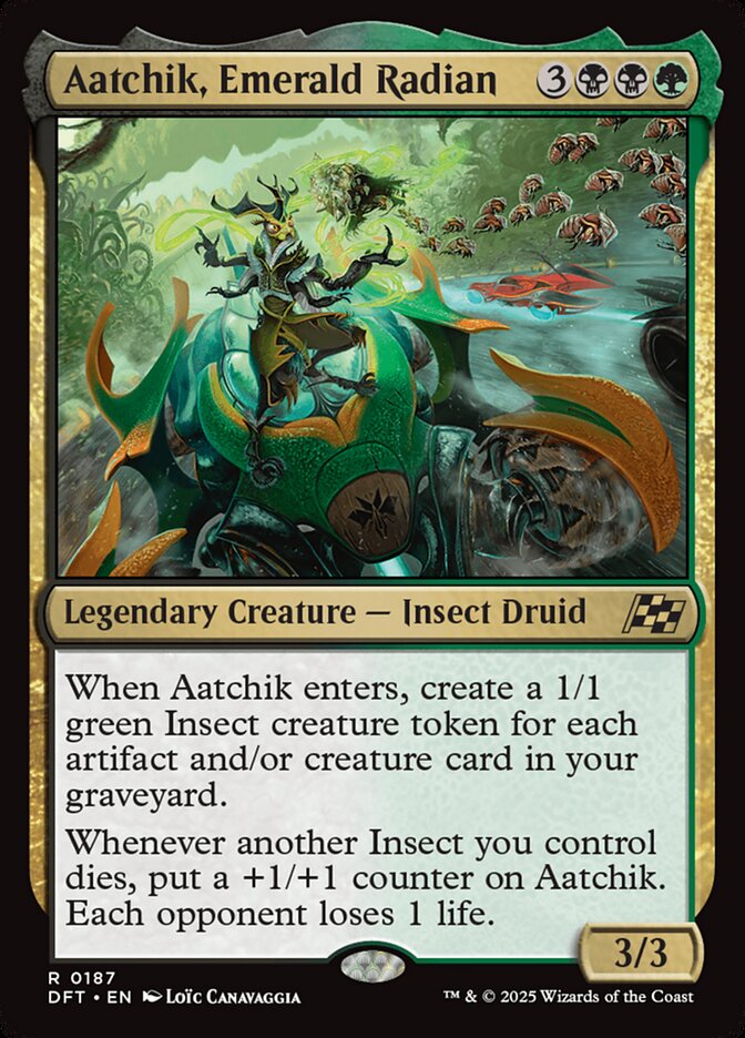 Aatchik, Emerald Radian dft 187