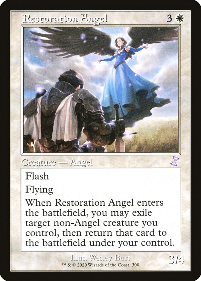 mtg card restoration Amazon.com: Magic: the Gathering - Restoration Angel (025)
