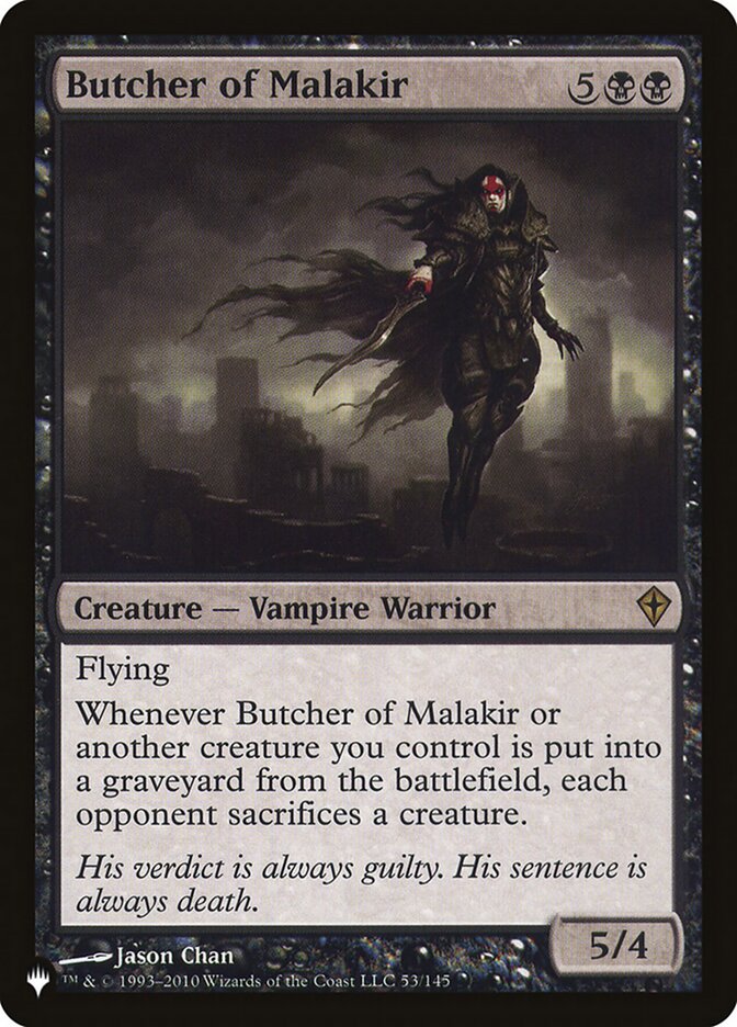 Butcher of Malakir plst WWK-53