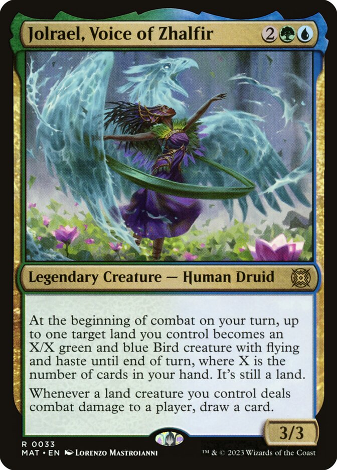 Jolrael, Voice of Zhalfir mat 33