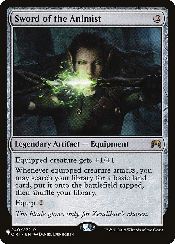 Sword of the Animist plst ORI-240