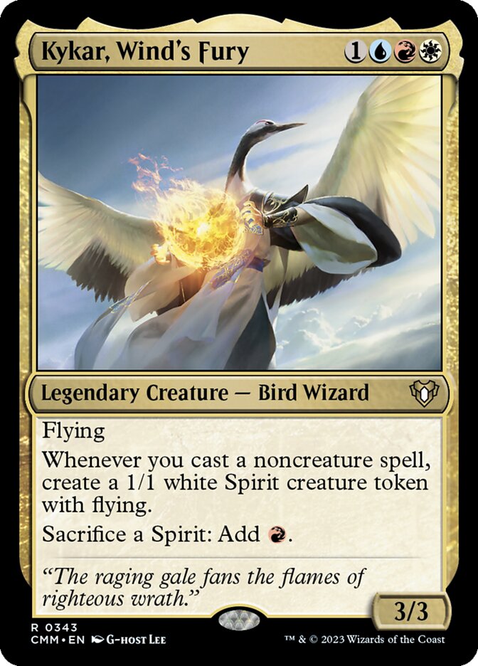 Kykar, Wind's Fury cmm 343