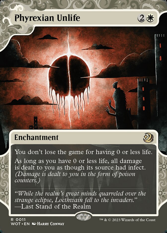 phyrexian mtg cards Phyrexian Unlife – Moon MTG