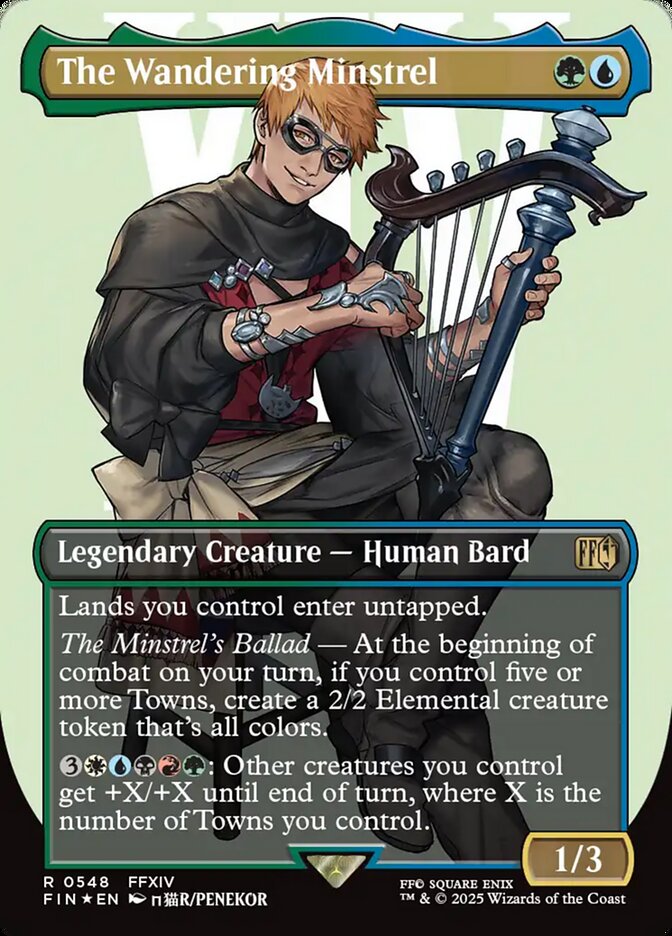 The Wandering Minstrel fin 548