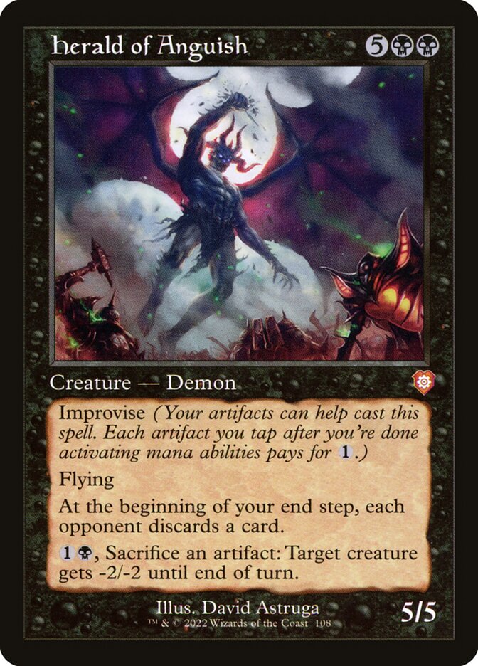 Herald of Anguish brc 108