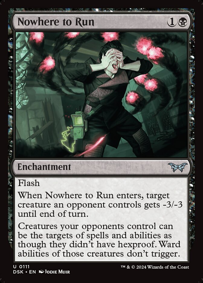 Nowhere to Run dsk 111