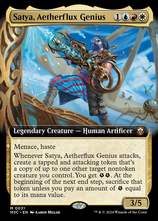 Satya, Aetherflux Genius m3c 31