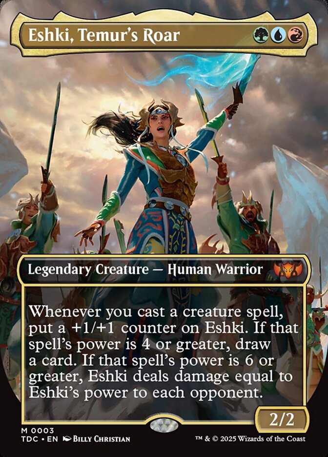 Eshki, Temur's Roar tdc 3
