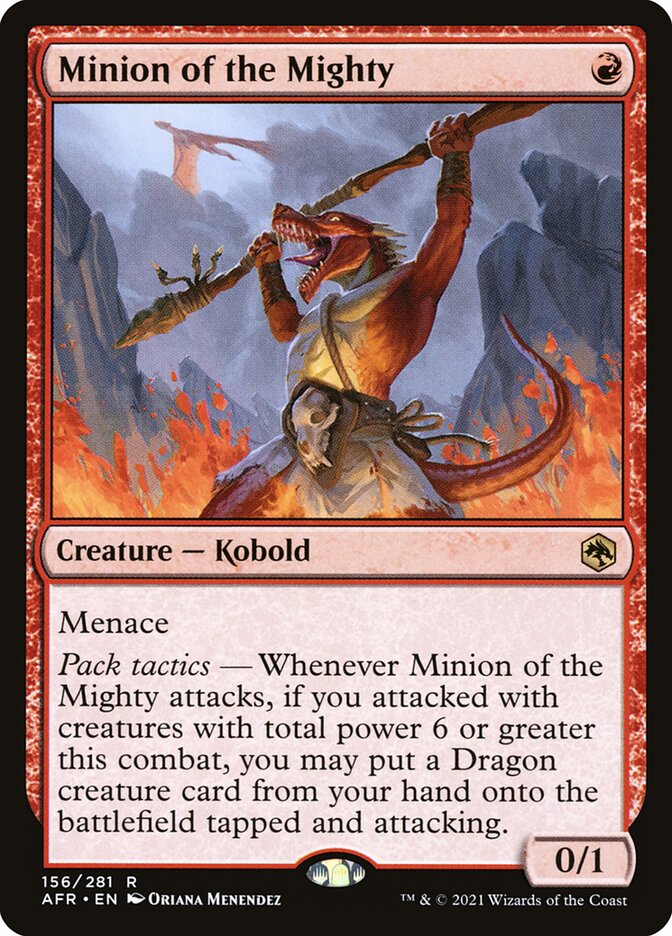 Minion of the Mighty afr 156