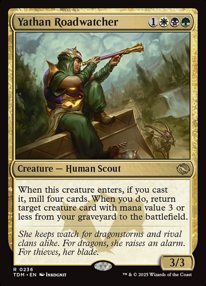 Yathan Roadwatcher - MTG Single Card | Moon MTG Yathan Roadwatcher - MTG Single Card | Moon MTG