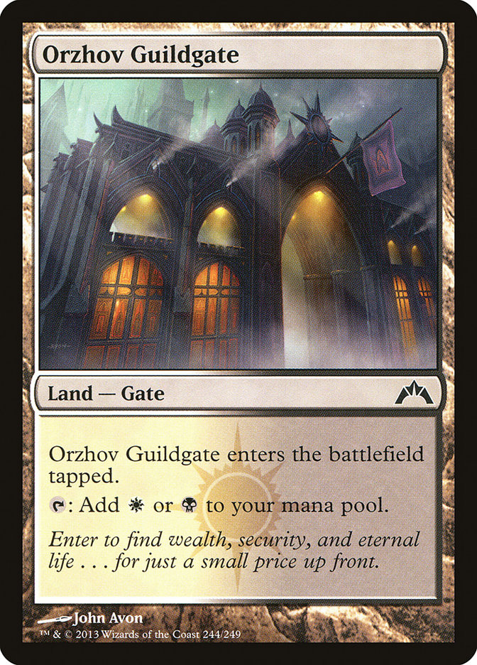 Orzhov Guildgate gtc 244
