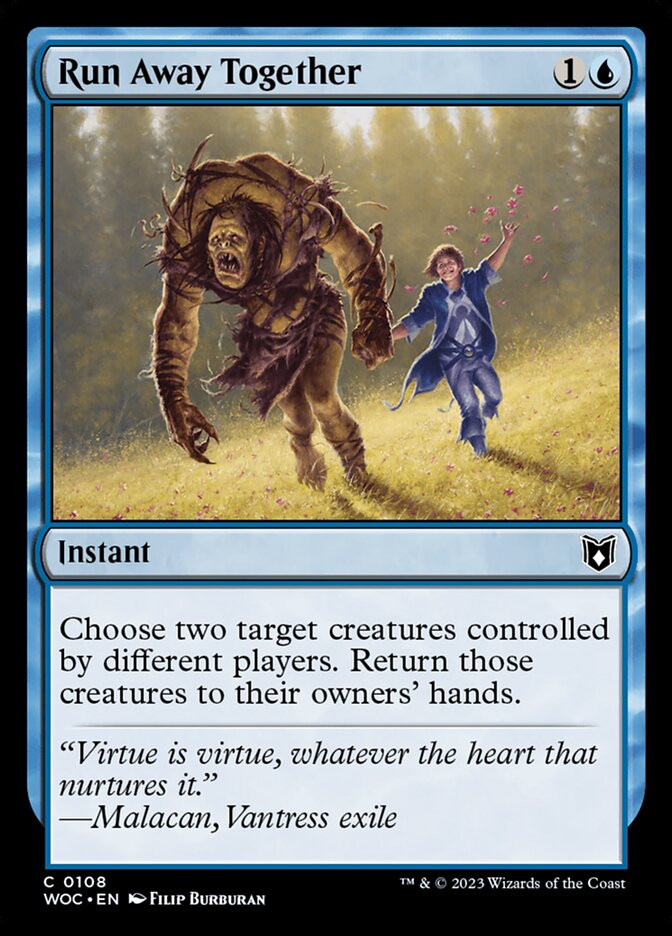 Run Away Together woc 108
