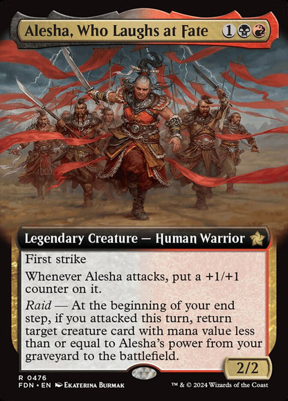 Alesha, Who Laughs at Fate fdn 476