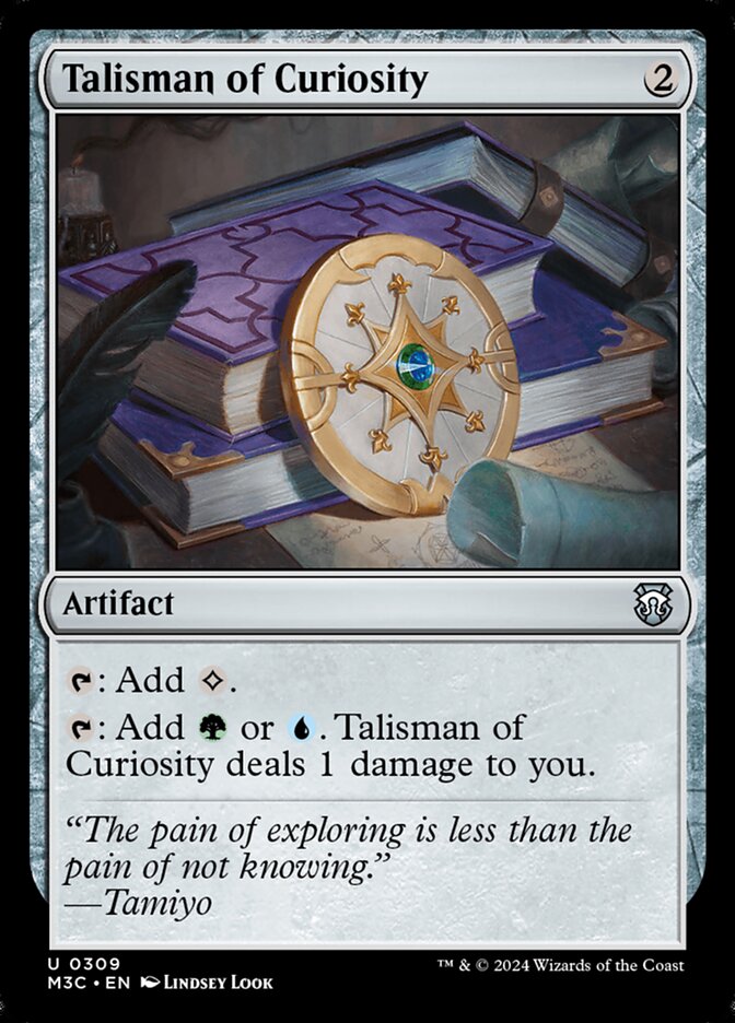 Talisman of Curiosity m3c 309