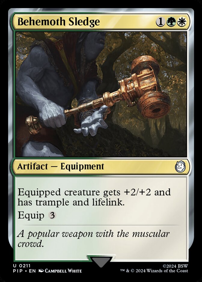 Behemoth Sledge pip 211