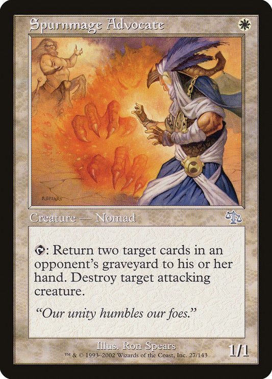 Spurnmage Advocate jud 27
