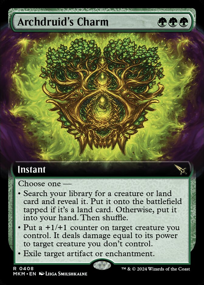 Archdruid's Charm mkm 408