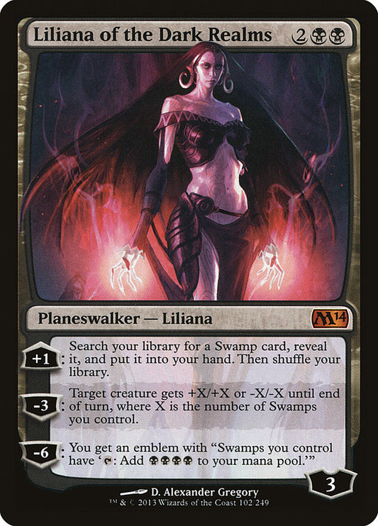 Liliana of the Dark Realms m14 102