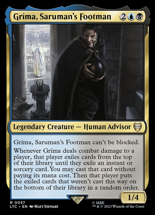 Gríma, Saruman's Footman ltc 57