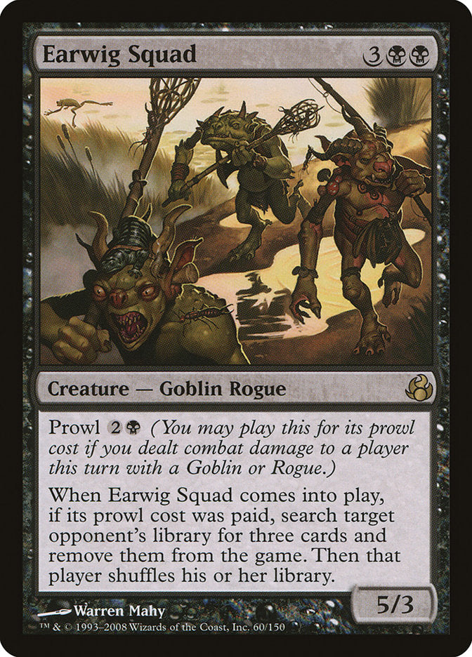 squad cards mtg Earwig – Moon Human Soldier Spiteful Squad | Magic: the