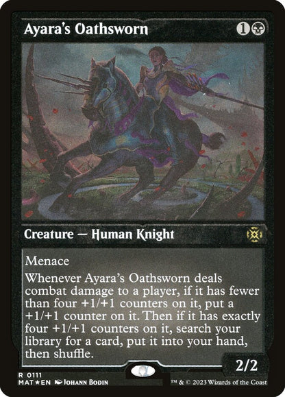 Ayara's Oathsworn mat 111