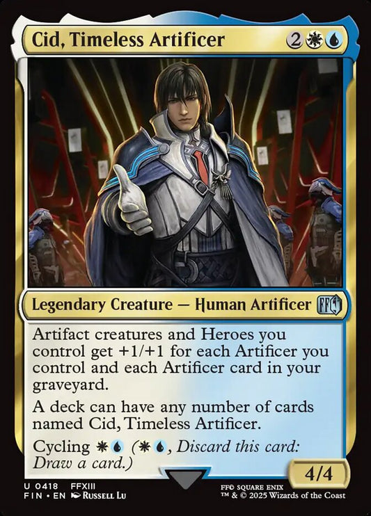 Cid, Timeless Artificer fin 418