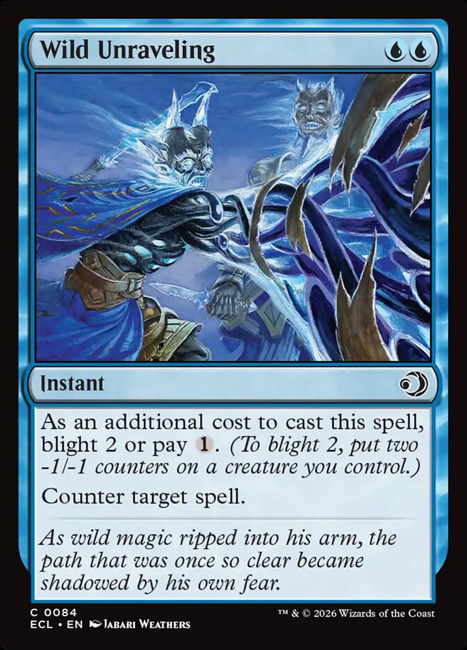 Wild Unraveling ecl 84